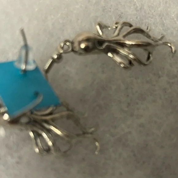 Rare gorgeous handmade jewelry earrings similar to modern streetwear -   NWT ❤️ - Picture 3 of 13